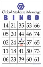 Oxford Medicare Advantage Bingo